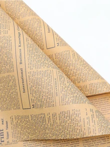 10 arkuszy papieru do pakowania w kwiaty w stylu vintage, papier do pakowania prezentów w bukiety, na Walentynki, prezenty na przyjęcia świąteczne