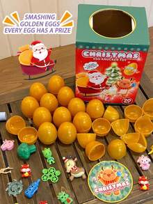 20 quả trứng bất ngờ Giáng sinh, đồ chơi giáo dục Montessori cho trẻ em, thích hợp cho trẻ từ 3 tuổi trở lên, quà tặng Giáng sinh - Nhiều màu - Xem 7