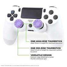 KontrolFreek FPS Freek Galaxy 适用于 Playstation PS4 高层模拟摇杆 PS5 操纵杆控制器性能命令摇杆游戏硅胶帽