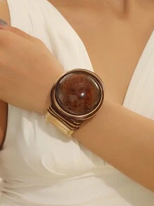 纯手工重工珠子编织、绕线、铝丝拉伸、塑料树脂、米博、西亚、中东、宴会度假、时尚复古流行手链