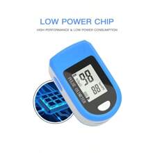 1pc Finger Pulse Oximeter Larger Display Blood Oxygen Monitor Fingertip Pulse Oximeter, Batteries Not Included