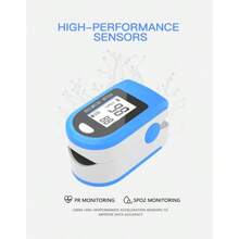 1pc Finger Pulse Oximeter Larger Display Blood Oxygen Monitor Fingertip Pulse Oximeter, Batteries Not Included