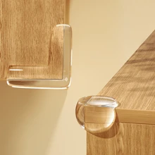 Set de 12 protectores de esquinas de seguridad para bebés y niños - ¡Mantén tus muebles y mesas de café a salvo y libres de bordes afilados!