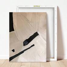 1 tác phẩm nghệ thuật tranh sơn dầu trừu tượng vẽ tay - Không khung, tranh sơn dầu kết cấu 3D cho phòng khách hiện đại, phòng ngủ, khu vực ăn uống - Quà tặng hoàn hảo cho người lớn tuổi và bạn bè, tranh trang trí nghệ thuật treo tường, trang trí nhà cửa, nghệ thuật áp phích, áp phích tường bằng vải canvas, trang trí hành lang phòng khách phòng ngủ - Nhiều màu - Xem 10