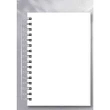 6 cái/bộ Sổ tay cuộn có bìa PP, lưới kẻ ngang bên trong, bìa cứng xoắn ốc, chống thấm nước cho học sinh hoặc văn phòng phẩm sổ tay kinh doanh - Nhiều màu - Xem 2