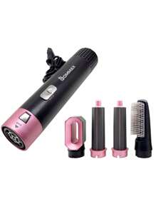 5 In 1 Electric Hair Dryer Brush And Hair Curler 220V - A206 - 藕粉色 - 查看 7