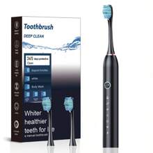 Smart Electric Toothbrush For Adults, Rechargeable Automatic Cleaning Soft Bristles Toothbrush Cleaner For Couples