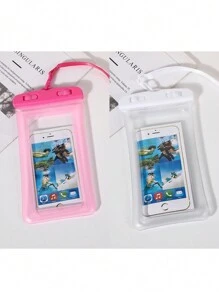 8/6/5/4/3/2/1个装防水袋，通用防水手机袋，气垫防水手机套，水下防水手机袋，沙滩防水手机干袋，适用于智能手机，圣诞节、万圣节礼物，家居、房间、生日、新年、配件、朋友、趣味礼物、夏季、沙滩