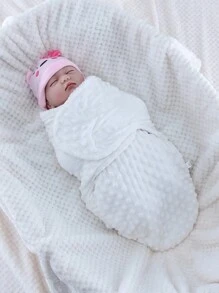 1 Stück Baby Schlafsack, Neugeborenen Empfangsdecke, weiche Wickeldecke für Jungen & Mädchen, geeignet für 0-6 Monate Babys, perfektes Babyparty-Geschenk für Baby Mädchen, die den Valentinstag lieben