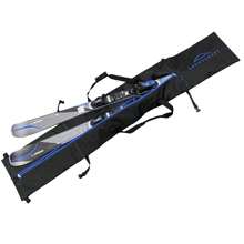 Padded Ski Bag And Boot Bag 2-Piece Set - Thick-Padded Ski And Boot Bag Combo - Black/Blue - View 8