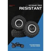 1:16 Scale High-Speed Off-Road Drift Master - Crawlers With 2.4G Remote Control, 20KM/H Speed, Anti-Collision Rubber Tires, And Perfect For Christmas And - Black - View 10