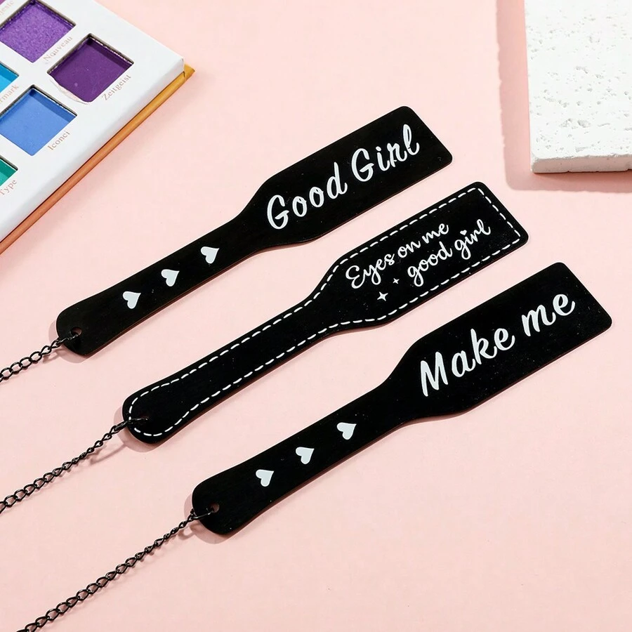 1pc Creative Personalized Metal Book Marker, Black Plated Bookmark Series, Gift For Bibliophile, Women Literature Theme Bookworm, Surprise Gift For BFF Back To School - màu đen - Xem 1
