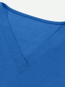 cimmuovere Bộ đồng phục y tá tay ngắn co giãn nhiều túi Bộ đồng phục nha sĩ thẩm mỹ viện nhà tâm lý học chăm sóc cá nhân - Màu xanh lam - Xem 11