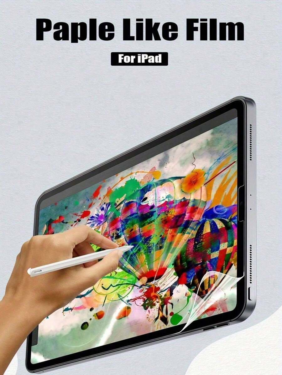 4 Packs Like Paper Screen Protector Film Matte PET Painting Write