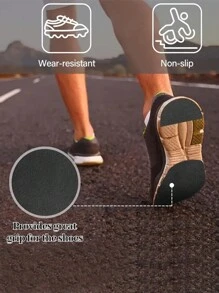 Maschenförmige verschleißfeste Dämpfersticker, geräuschdämmende Anti-Rutsch-Klebepads für Schuhsohlen, Winterzubehör