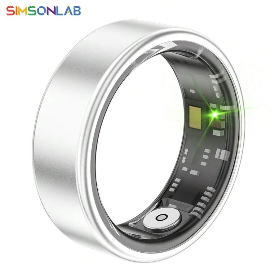 SIMSONLAB Vòng thông minh có thời lượng pin dài, theo dõi hoạt động hàng ngày, thiết kế nhẹ