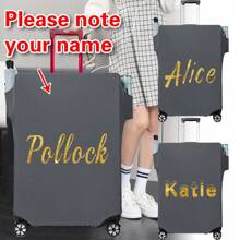 Customized Exclusive New Luggage Cover, Suitable For 18-32 Inch Fashion Bags, Thicker Elastic Dust Bags, Bags, Travel Accessories, Luggage Protection Box