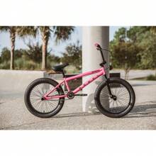Mongoose Rebel X1 BMX Bike, 20" Wheels, Gray - Pink - View 8