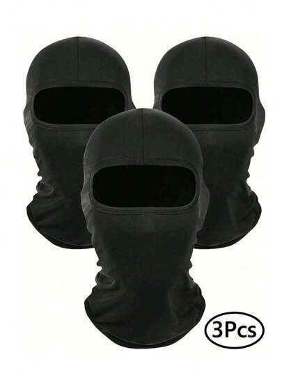 1pc Balaclava Mask Unisex, Head Cover Face Mask For Riding, Motorcycling, Daily Use, Outdoor Activities, Hiking, Skiing