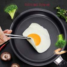 1pc Mini Non-Stick Electric Frying Pan, Cooking Omelette, Steak, Breakfast Pan For Home Use - Multicolor - View 3