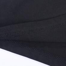 Camiseta Preta Unissex Estampada Básica Casual Vintage 1987s - Preto - Visão 2