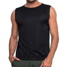 Kit 3 Regatas Machão Masculina Dry Fit Anti Suor Anti Odor Respirável Proteção UV 50+ Solar Academia Treino Esporte Fitness Barato Atacado