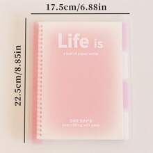 A5 Removable Notebook, Thick & High-Quality, 5-Ring Binder Back To School - one-size - View 11