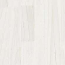 VidaXL Solid Wood Bed White Pine 200x200 Cm - 白色 - 查看 6