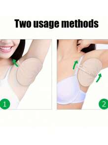 Washable Underarm Sweat Pad, Underarm Sweat Pad, Clothes Sweat Pad, Underarm And Shoulder Waterproof Absorbent Pad, Anti-Sweat Quick Drying Body Care, Suitable For Travel, Sports, Outdoor