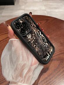 1pc Sexy Crocodile Snake Leopard Prints Classic Anti-Fall Soft Silicone Phone Case Compatible With Apple &