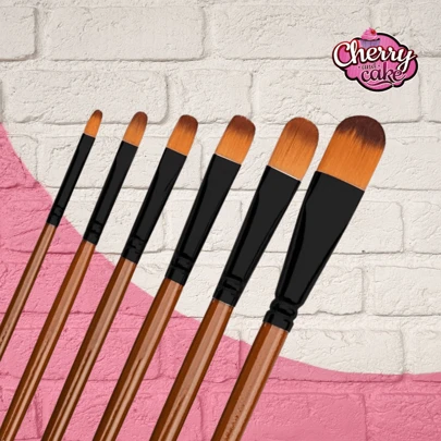 PINCELES LENGUA DE GATO