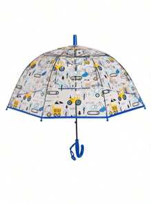 Umbrellas And Rain Hat Umbrellas - Blue - View 2