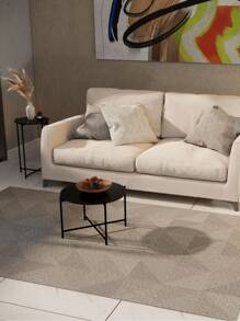 Inaugurates Furniture Kit Of 3 Side Coffee Tables, Auxiliary Living Room, Corner Sofa, Industrial Style - màu đen - Xem 5