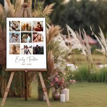 1 件新年礼物情人节礼物您的 Canva 照片打印、周年纪念拼贴画、情侣照片拼贴画、周年纪念打印、家庭礼物、情侣礼物、送给他的礼物、送给她的礼物 - A - 查看 4