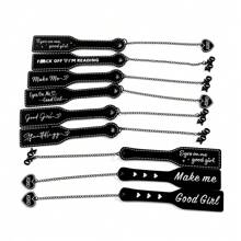 1pc Creative Personalized Metal Book Marker, Black Plated Bookmark Series, Gift For Bibliophile, Women Literature Theme Bookworm, Surprise Gift For BFF Back To School - màu đen - Xem 8