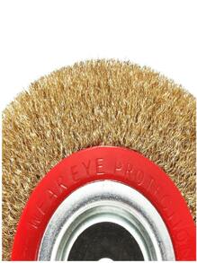 6" Wire Wheel Grinder Bench Grinding Grinder Wire Brush Fine With Reducers - one-size - View 9