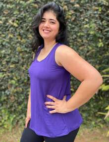 Women's Plus Size Wide Strap Tank Top Kit With 4 Pcs. In Viscolycra Sizes G1 To G5 Lightweight Fabric, Great Fit, Assorted Colors. - 彩色 - 查看 7