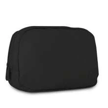 Unisex Travel Belt/Sling Bag With Adjustable Shoulder Or Waist Strap, Black