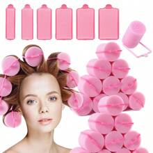 Sponge Hair Rollers, Foam Sponge Large Curling Wave Rollers, No Heat Slouchy Hair Curlers, Hair Rollers, Heatless Curls, Hair Curler, Hair Products And Accessories For Barber Salon Beauty Back To School, Travel Holiday Essentials, Hair Accessories For Women, Hair Curlers, Curly Hair Brush, Rollers, Curly Hair Products, Curler, Hair Roller, Hair Hair Curlers, Rollers, Curly Hair Products, Curler, Rollers For Hairdressing Equipment, Accessories, Hair Curl, Curly Hair Tools, Hair Roller, Christmas,Curly Hair, Hair Curler, Hair Rollers, Heatless Curl, Heatless Curls, Rollers, Hair Curlers, Curly Hair Products, Hair Curl, Hair Roller, Rollers For Hair, Curly Hair Tools, Heatless Curlers,Hair, Accessories, Hair Products, Hair Tools, Hair Stuff, Hair Care, Curly Hair Brush, Barber, Barber Accessories, Hairdressing Equipment,Heatless Waves,Travel Essentials,Hairstyle,Hairdressing - Multicolor - View 1