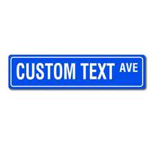 1pc Personalized Custom AVE Metal Street Sign Custom Text Novelty Road Sign Room Decoration, Aesthetic Room Decor, Bedroom Decor, Home Decoration, House Decor, Valentine's Day, Valentine's Day Decor Gifts Birthday Graduation - Multicolor - View 6