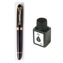 1 SET 0.5mm F Nib Fountain Pen Ink Set Business Office Writing Signature Calligraphy Gift Giving - Sets - View 9