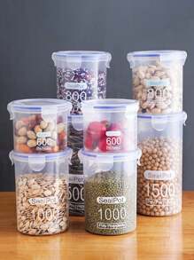 1 件厨房储物盒、香料盒、谷物食品储存容器等 - 非常适合厨房和冰箱整理 - 藍色 - 查看 1