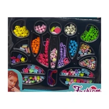 Kit de fabrication de bijoux à perles pour activités manuelles