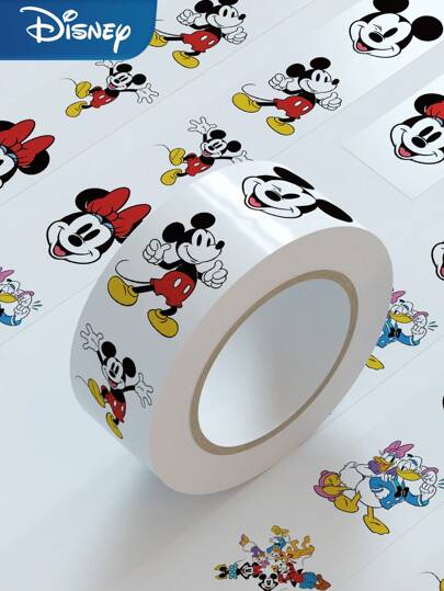 Disney 500pcs Cartoon Mouse Donald Duck Stickers For Kids Laptops Water Bottles Computer Scrapbook Stationery Phone DIY Decoration Decals Christmas Gifts