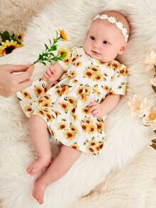 Daisy Elastic Baby & Kids Hair Band, Photo Prop - Color - View 3