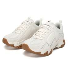 Skechers Pantofi sport casual STAMINA 3.0, model retro, cu amortizare, pentru femei, pentru mersul pe jos și sport zilnic. Pentru mărimile 37 și peste, se recomandă comandarea cu jumătate de mărime mai mică. 896151-NAT