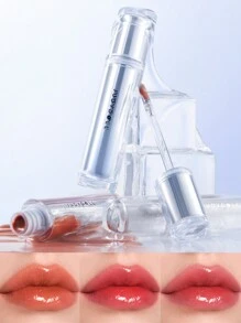 JUDYDOLL 2.4g Moisturizing Lip Gloss, Shiny Lip Essence, Lip Gloss Lip Balm, Mirror Makeup Effect, Non-Sticky, Suitable For Self-Use, Gifting, Beginners, Beach, Travel, Vacation, Dates, Weddings, Wedding Guests, Singles Parties, Elegant Makeup, Natural Campus Makeup, Sweet Makeup, Healthy Glow Makeup, Date Makeup. - 07 熱紅酒 - 查看 5