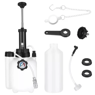 3L+1L Car Brake Bleeder Clutch Bleeding System Fluid Pressure Bleeder Tool Set