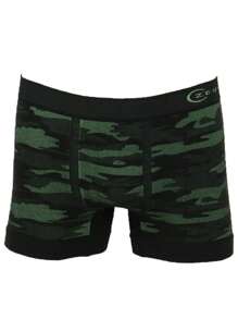 DeMillus 90140 Ultralight Camouflage Boxer Briefs - 綠色 - 查看 2