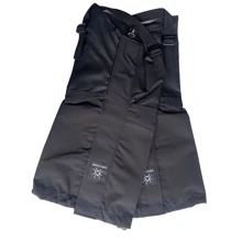 男女通用黑色腿套，防水雪地靴腿套，可调节徒步腿套，适合徒步旅行、狩猎和散步 - 保护您的双腿免受水、雪和碎石的侵害 - 彩色 - 查看 11